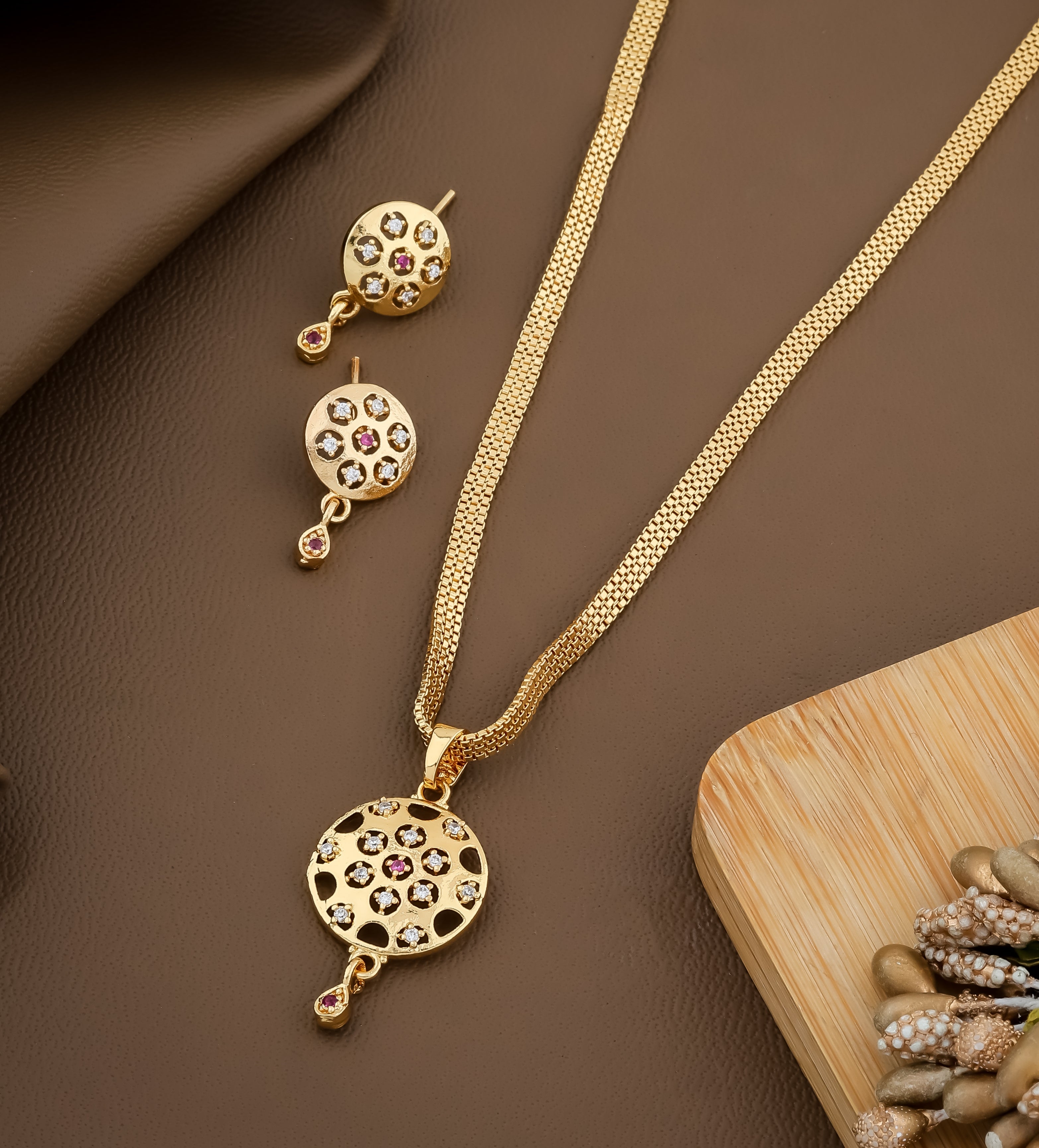 MICRO GOLD PLATED PENDAL SET